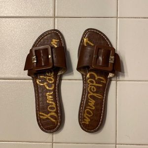 Sam Edelman brown sandals. Worn wince